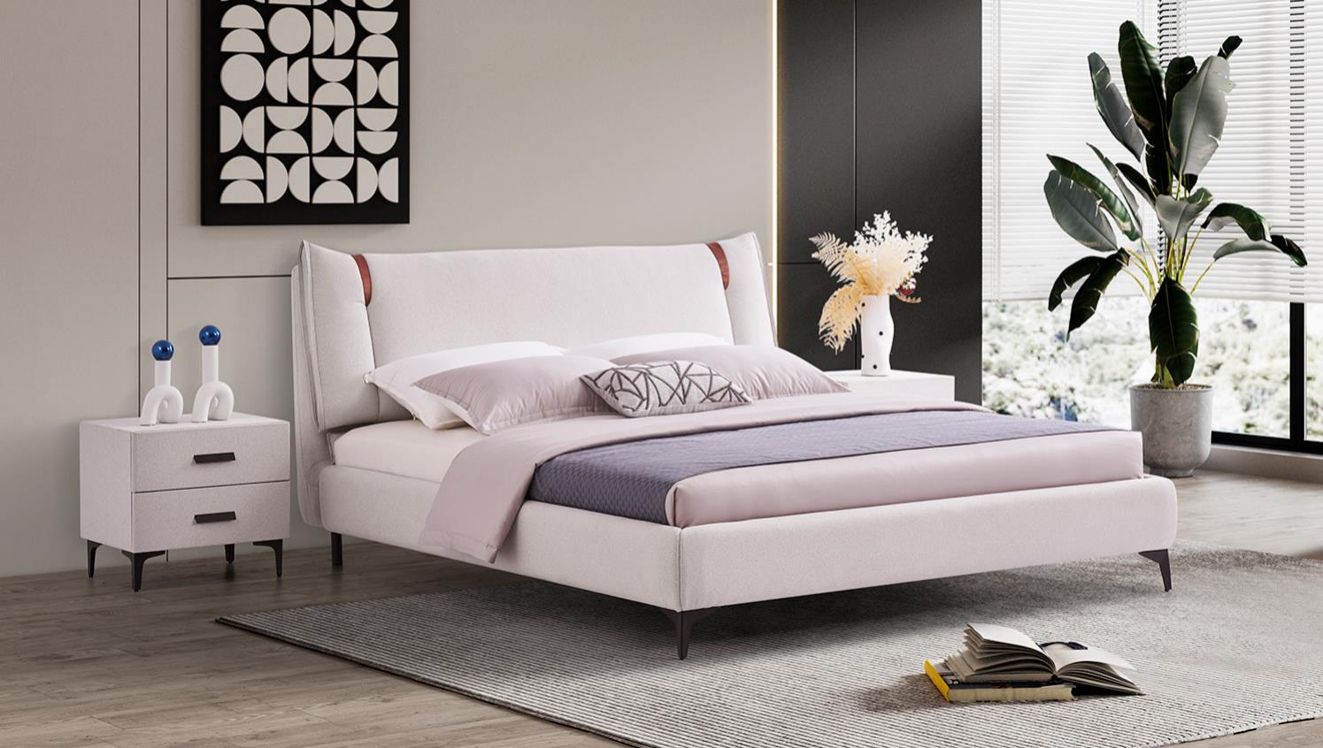 Maison Fabric Bed Frame- pre order available
